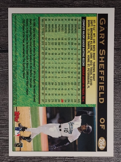 1997 Topps #264 Gary Sheffield