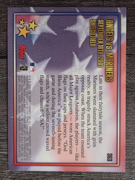 2002 Topps #363 Tom Lampkin/Ichiro Suzuki/Bret Boone UWS