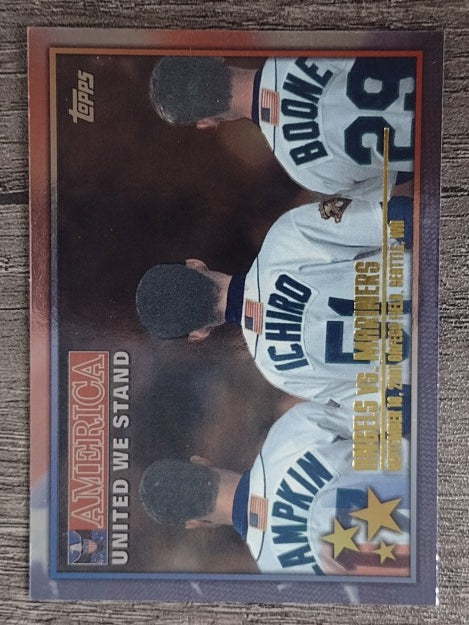 2002 Topps #363 Tom Lampkin/Ichiro Suzuki/Bret Boone UWS