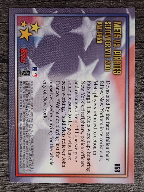 2002 Topps #358 Mike Piazza UWS