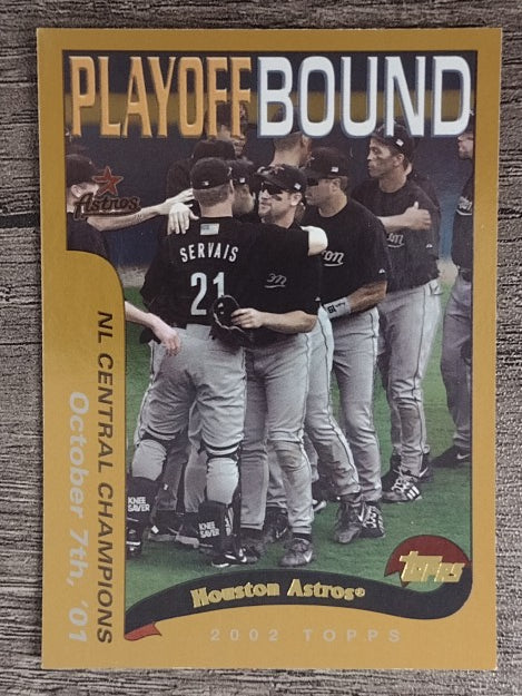 2002 Topps #356 Houston Astros PB