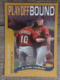 2002 Topps #355 St. Louis Cardinals PB