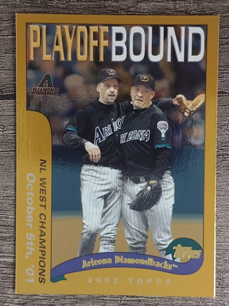 2002 Topps #353 Arizona Diamondbacks PB