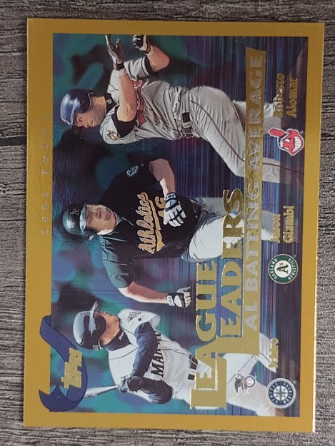 2002 Topps #337 Ichiro Suzuki/Jason Giambi/Roberto Alomar LL