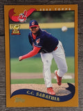 2002 Topps #163 C.C. Sabathia
