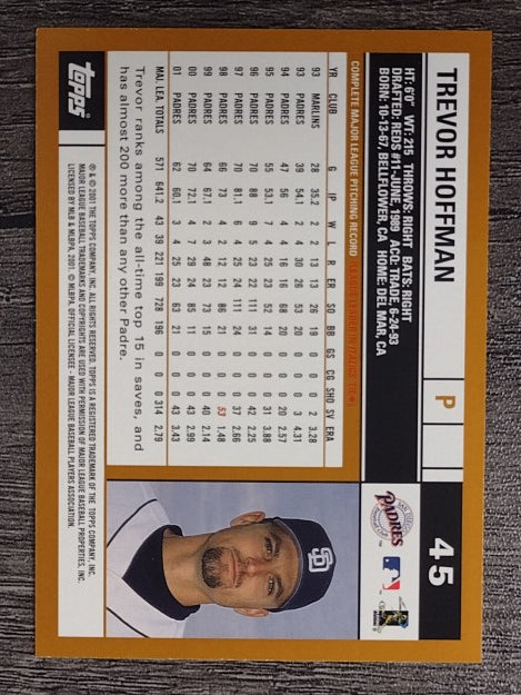 2002 Topps #45 Trevor Hoffman