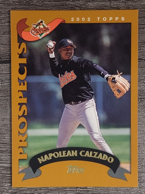 2002 Topps #321 Napoleon Calzado PROS RC