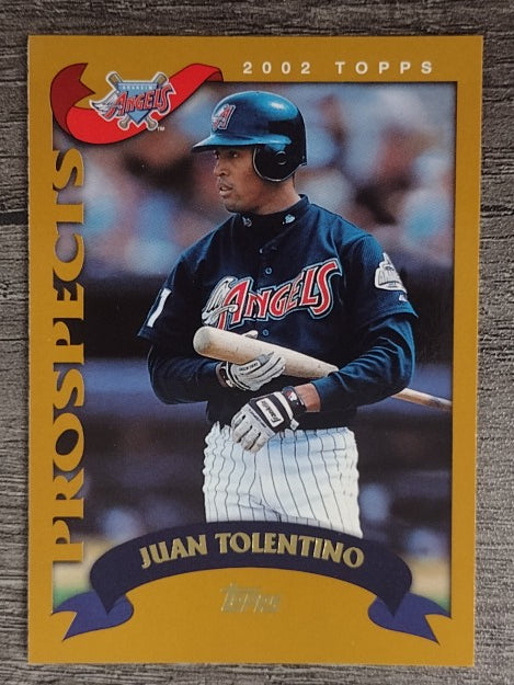 2002 Topps #318 Juan Tolentino PROS RC