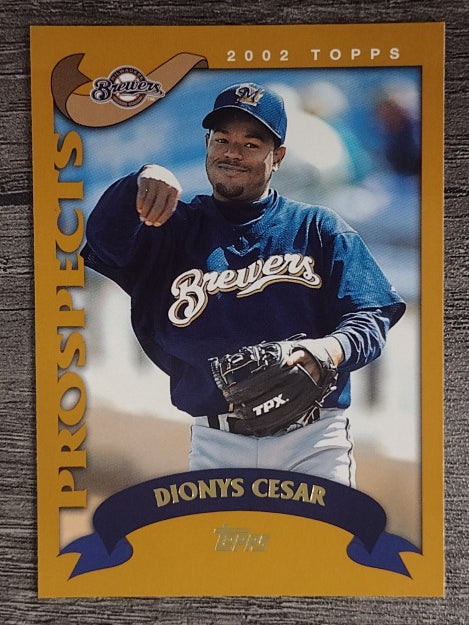 2002 Topps #316 Dionys Cesar PROS RC