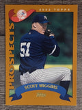 2002 Topps #314 Scott Wiggins PROS RC
