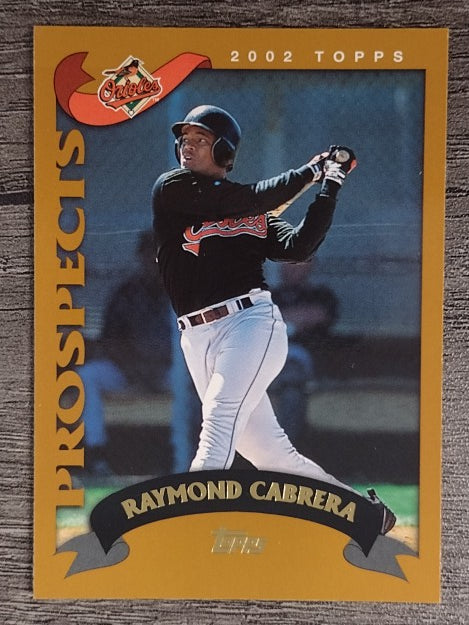 2002 Topps #312 Raymond Cabrera PROS RC
