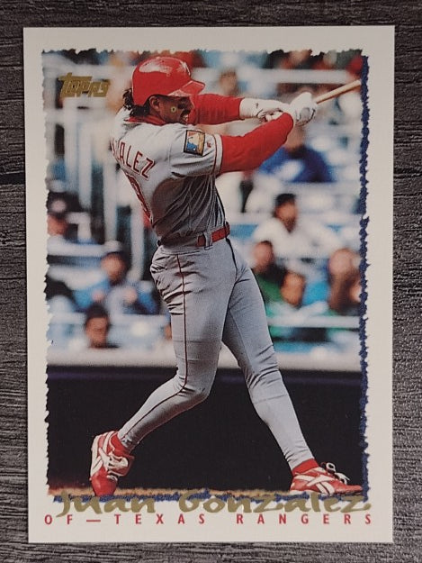 1995 Topps #70 Juan Gonzalez