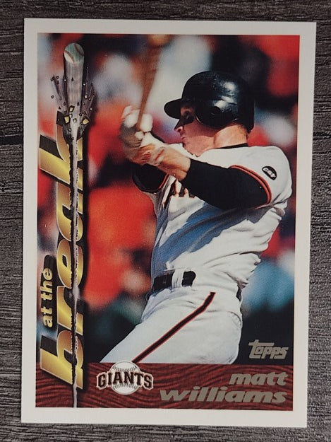 1995 Topps Traded #10T Matt Williams AB
