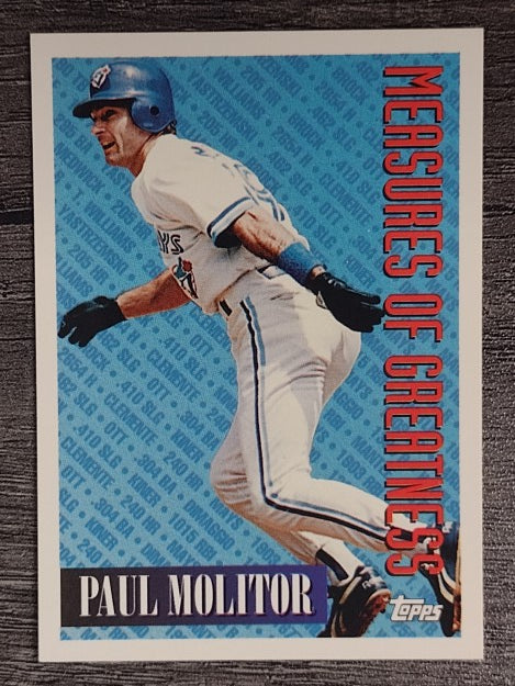1994 Topps #609 Paul Molitor MOG