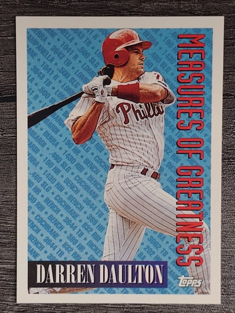 1994 Topps #608 Darren Daulton MOG