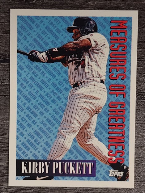 1994 Topps #607 Kirby Puckett MOG