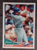 1994 Topps #685 Juan Gonzalez