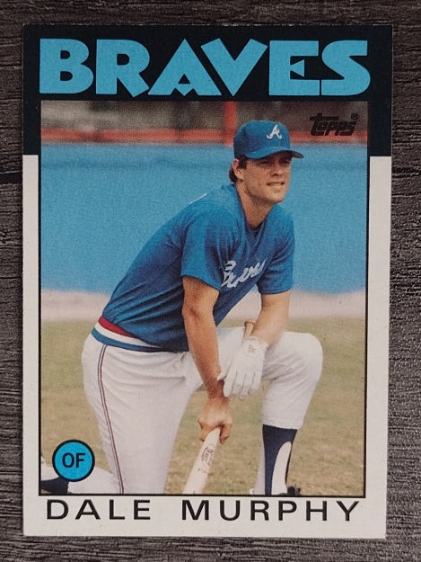 1986 Topps #600 Dale Murphy