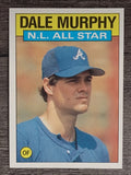 1986 Topps #705 Dale Murphy AS