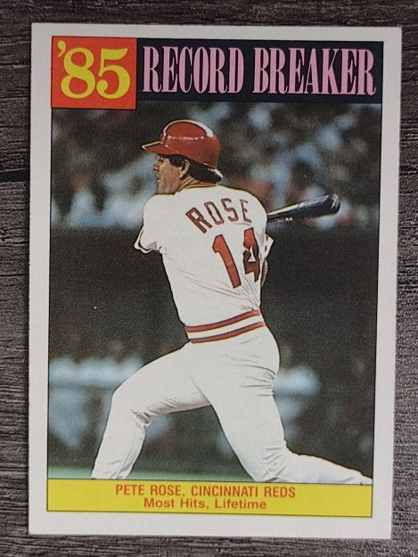 1986 Topps #206 Pete Rose RB