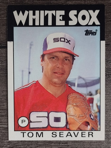 1986 Topps #390 Tom Seaver