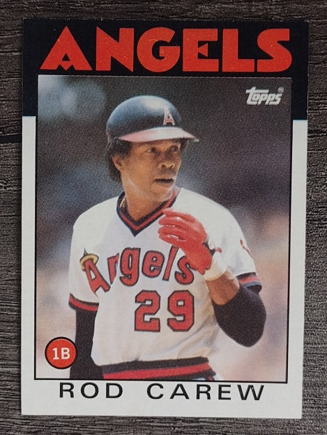 1986 Topps #400 Rod Carew