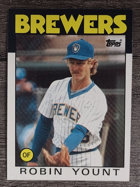 1986 Topps #780 Robin Yount