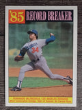 1986 Topps #207 Fernando Valenzuela RB