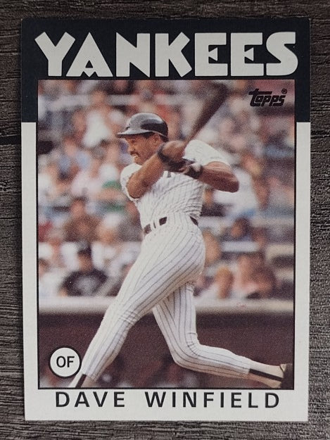 1986 Topps #70 Dave Winfield