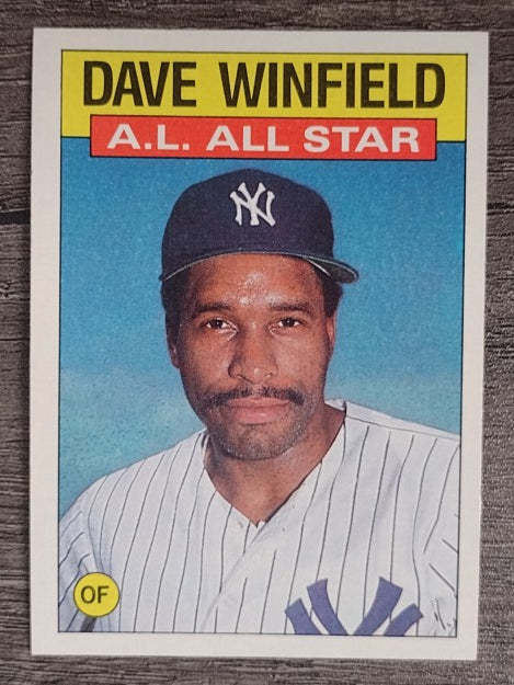 1986 Topps #717 Dave Winfield AS