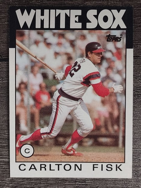 1986 Topps #290 Carlton Fisk