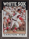 1986 Topps #290 Carlton Fisk