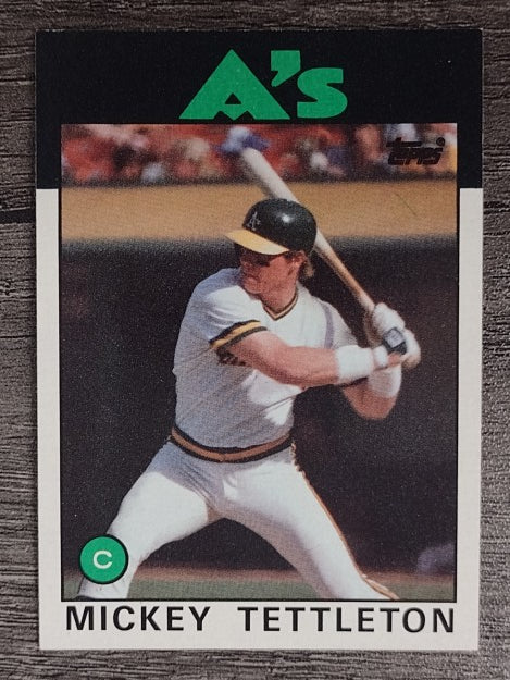 1986 Topps #457 Mickey Tettleton RC