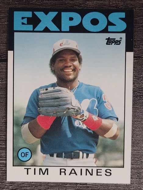 1986 Topps #280 Tim Raines