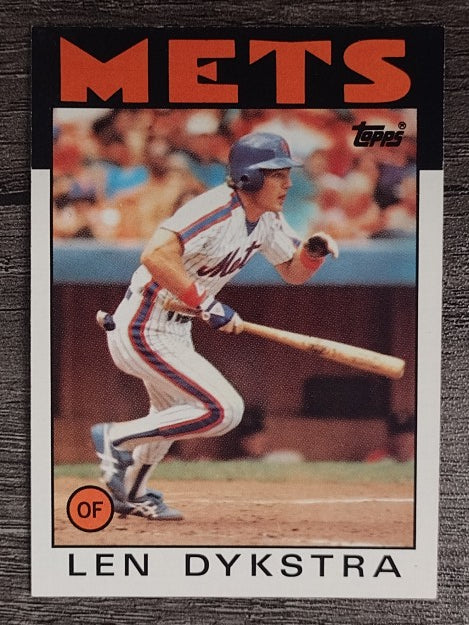 1986 Topps #53 Len Dykstra RC