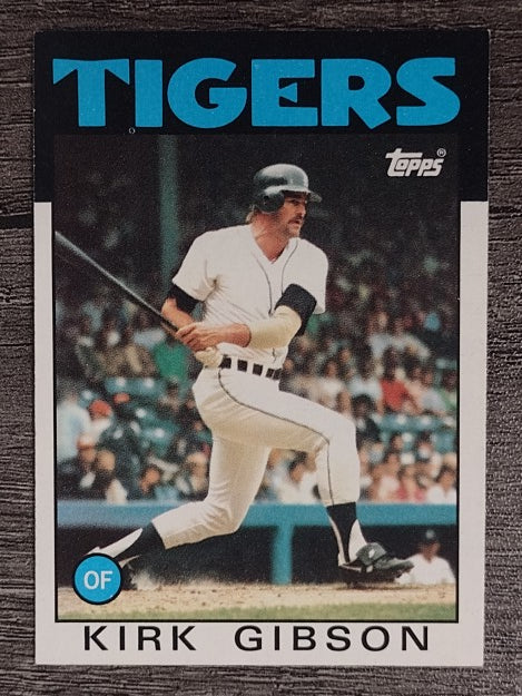 1986 Topps #295 Kirk Gibson