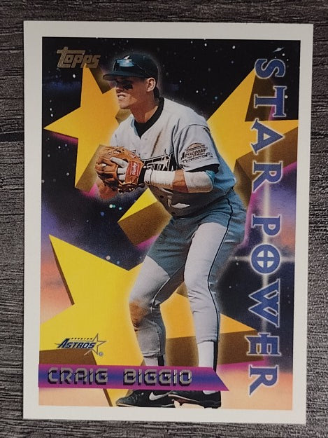 1996 Topps #9 Craig Biggio STP