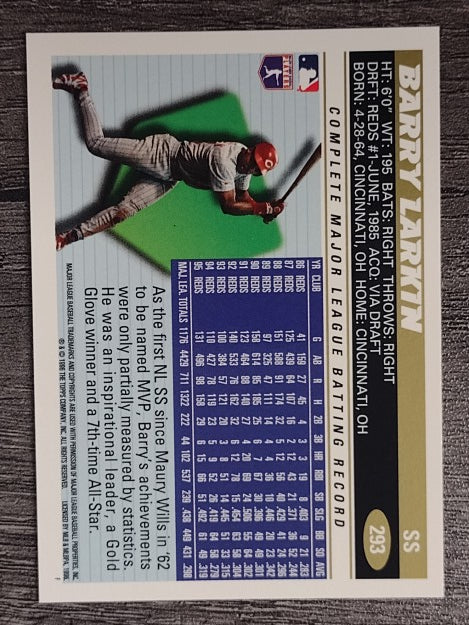 1996 Topps #293 Barry Larkin