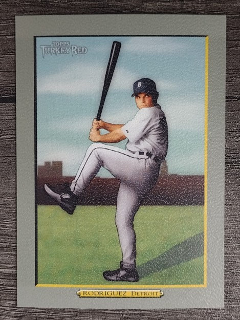 2005 Topps Turkey Red #130A Ivan Rodriguez w/Cap