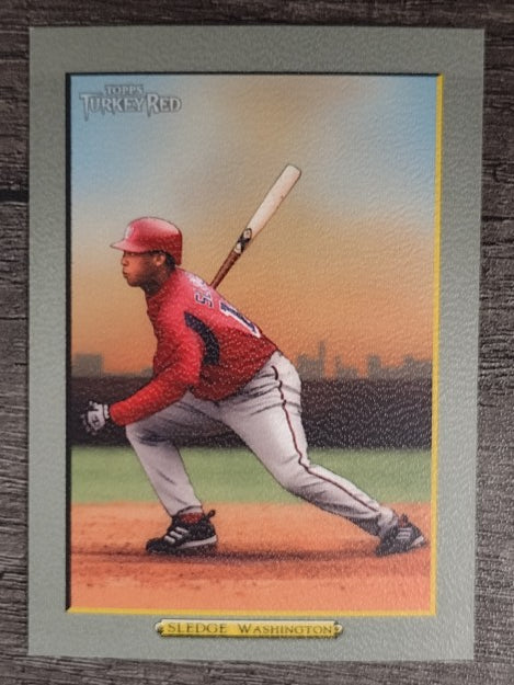 2005 Topps Turkey Red #224 Terrmel Sledge