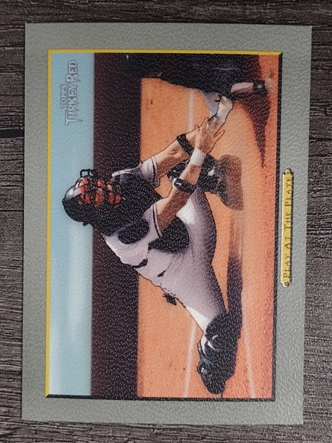 2005 Topps Turkey Red #45 Play At the Plate Javier Lopez CL