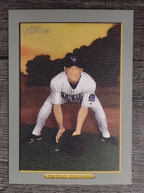 2006 Topps Turkey Red #553 Kazuo Matsui