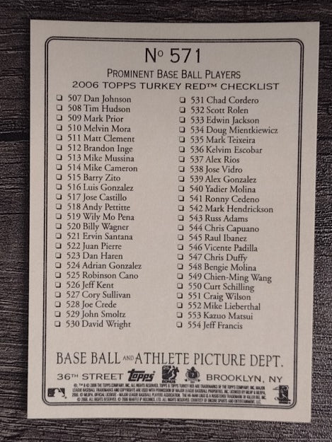 2006 Topps Turkey Red #571 Alex Rodriguez Safe at the Plate CL