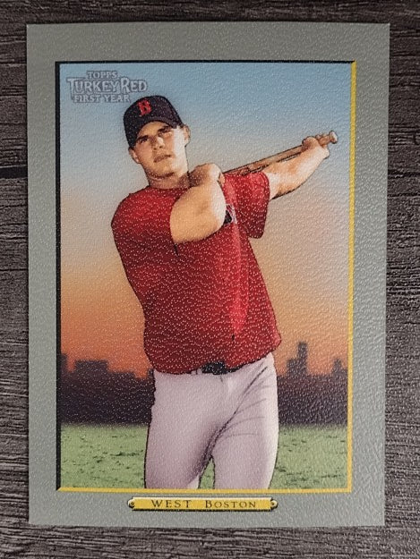 2005 Topps Turkey Red #283 Jeremy West RC