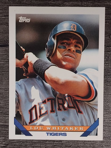 1993 Topps #160 Lou Whitaker