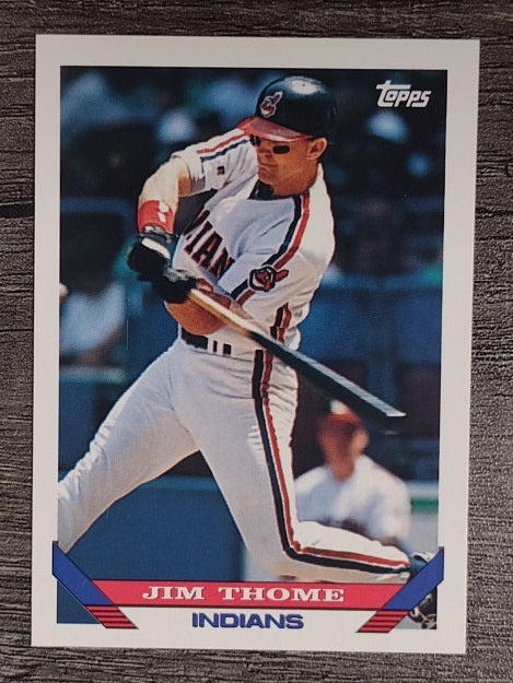 1993 Topps #603 Jim Thome