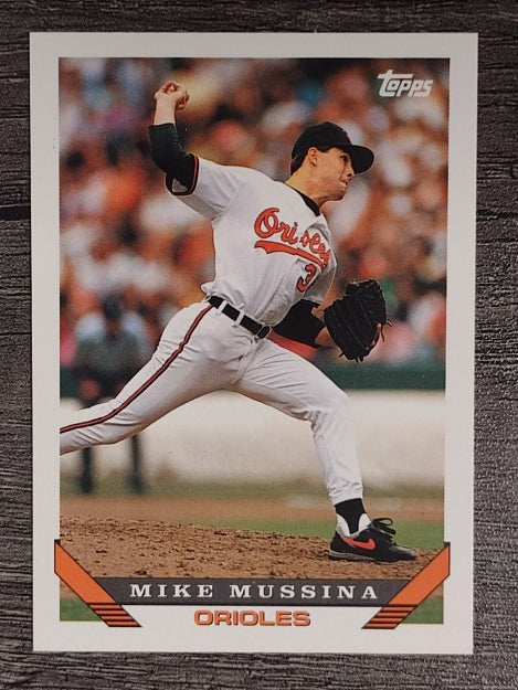 1993 Topps #710 Mike Mussina