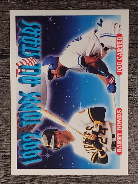 1993 Topps #407 Barry Bonds/Joe Carter AS