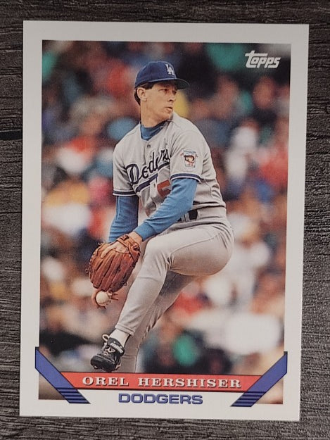 1993 Topps #255 Orel Hershiser