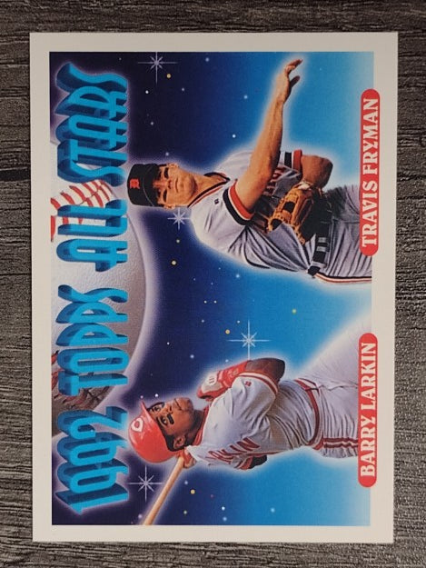 1993 Topps #404 Barry Larkin/Travis Fryman AS